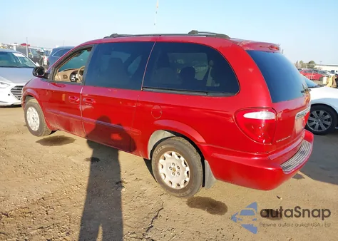 2002 Chrysler Town & Country Lx из США, поврежденный, VIN 2C4GP44322R656229